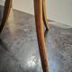 Former worker basket serving piece of professional furniture fruit wood support early 1900