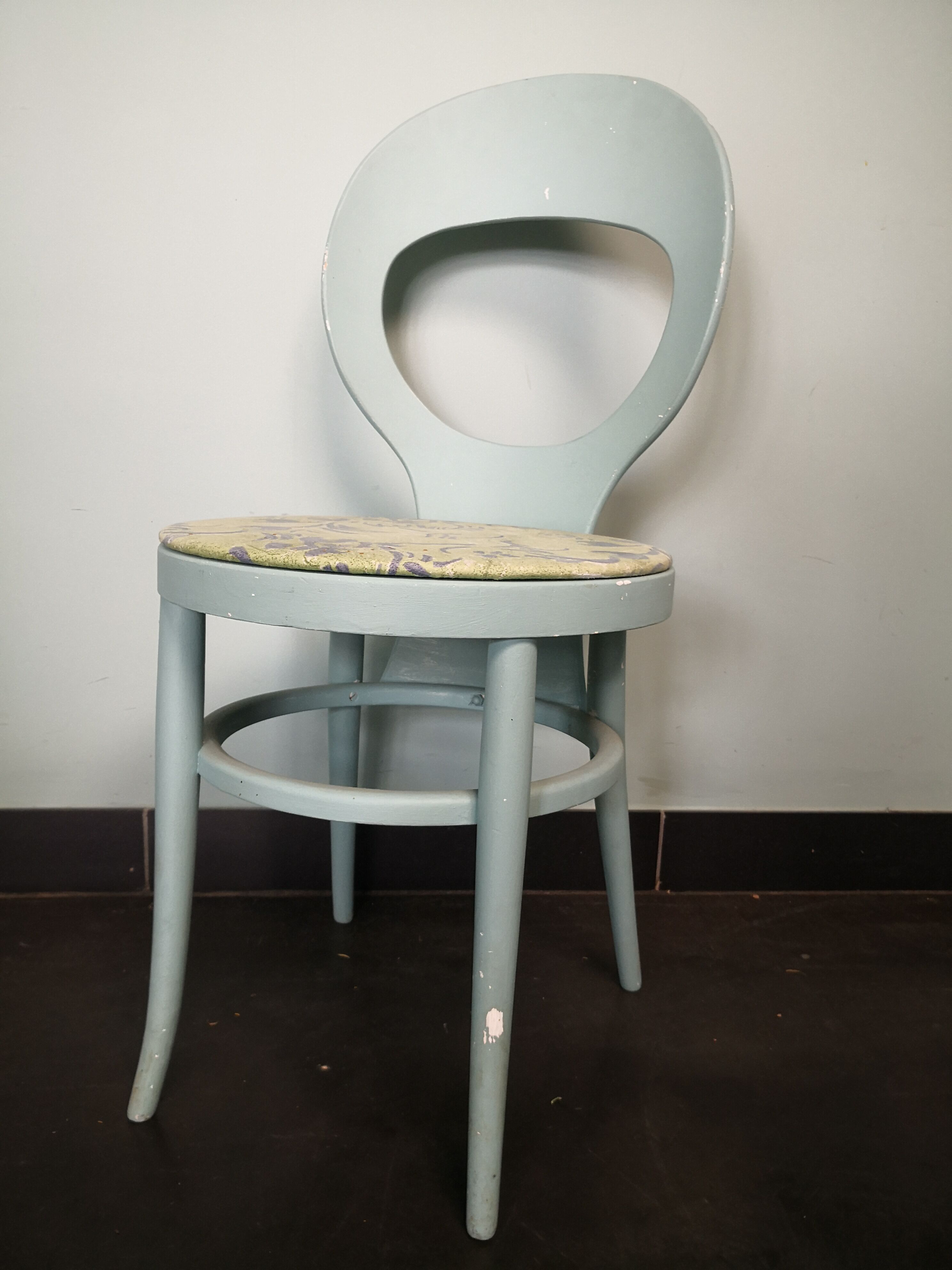 3 Bauman model bistro chairs seagull