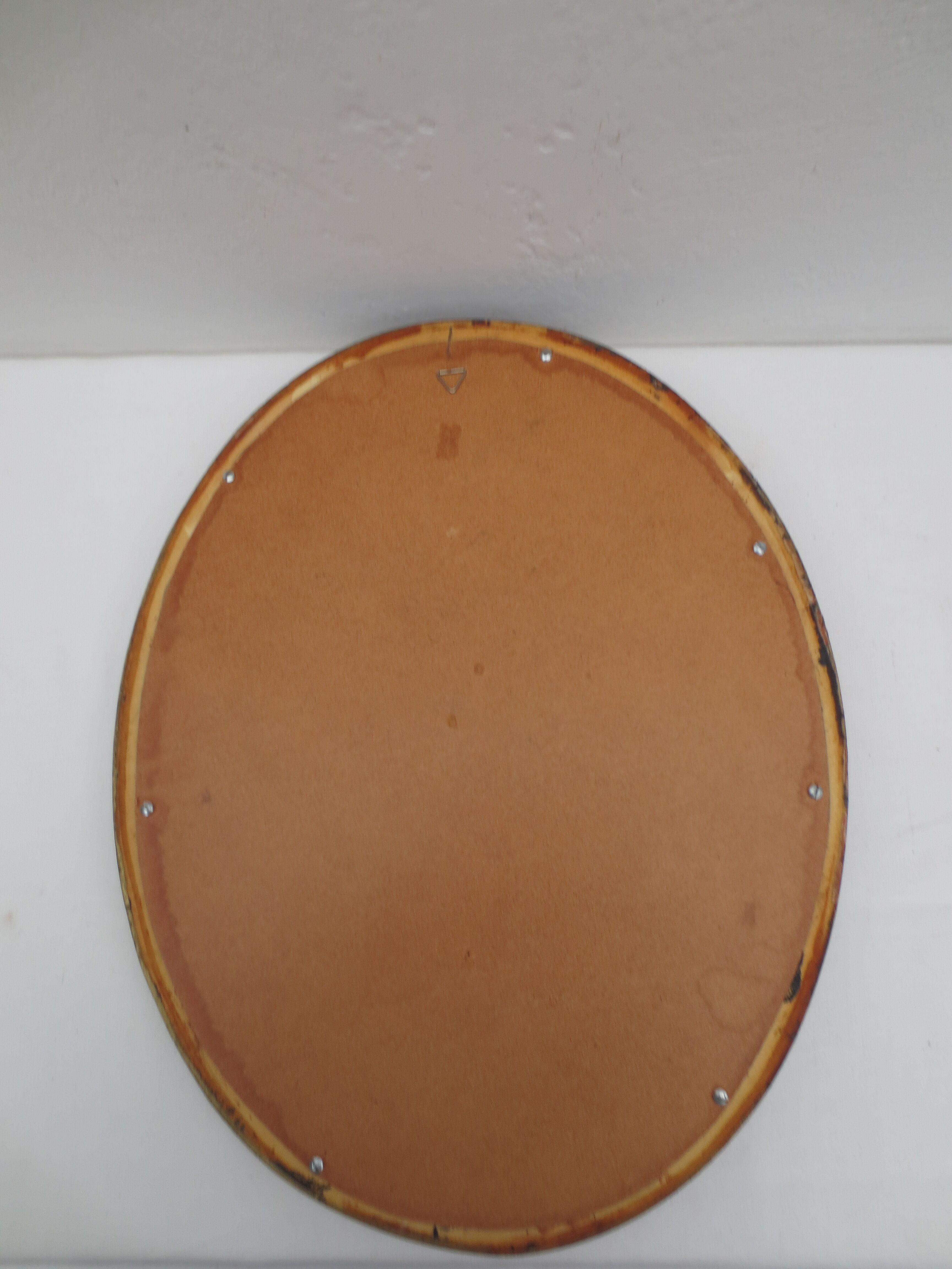 Napoleon III bulging oval frame
