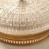 Glass and brass ceiling