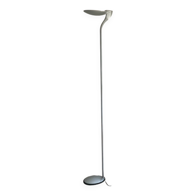 Lampadaire italien en aluminium, années 80