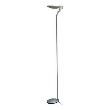 Lampadaire italien en aluminium, années 80