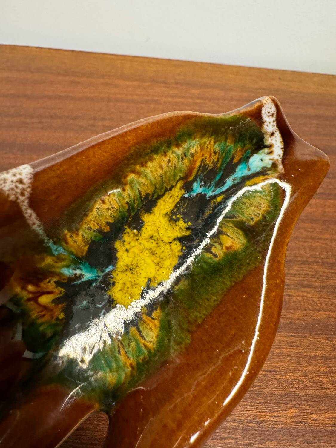 Vallauris ceramic ring tray from the 60s