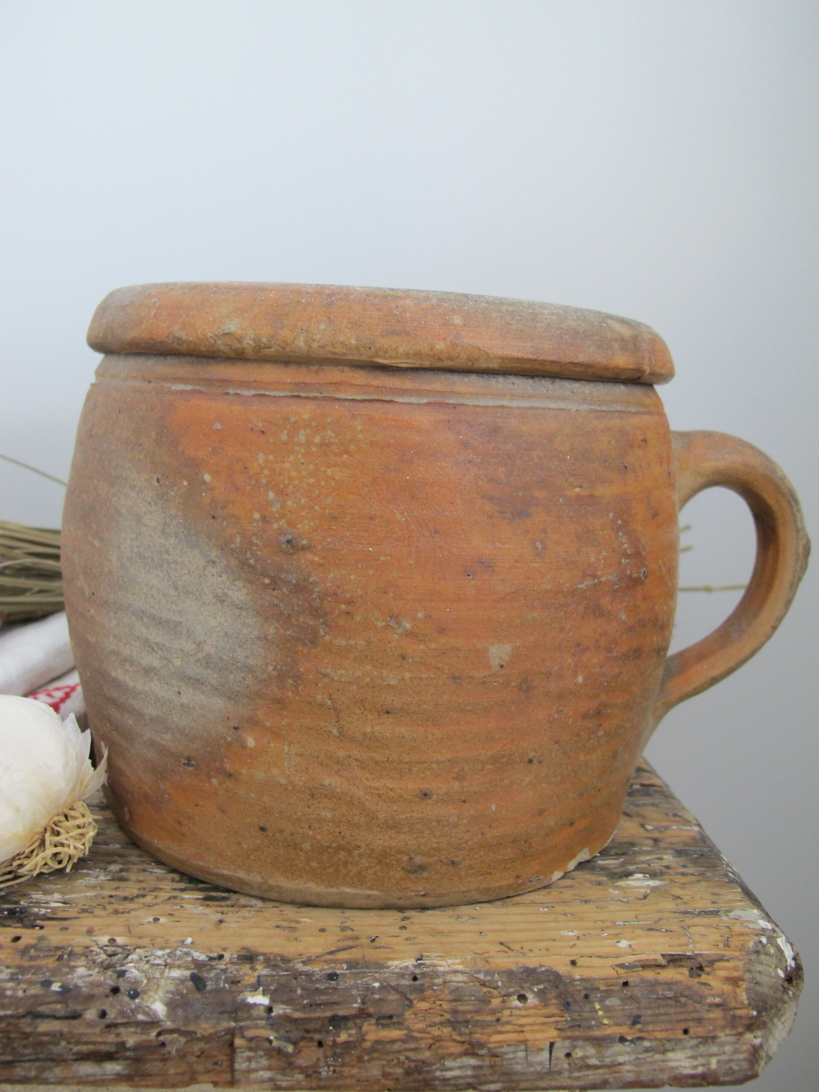 Old Pot in Sandstone