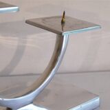 1970 cast aluminum candlestick