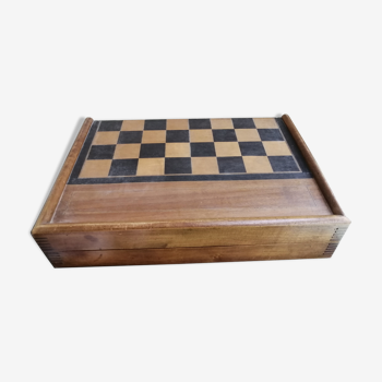 Jacquet/Backgammon game - Wooden checkers game.