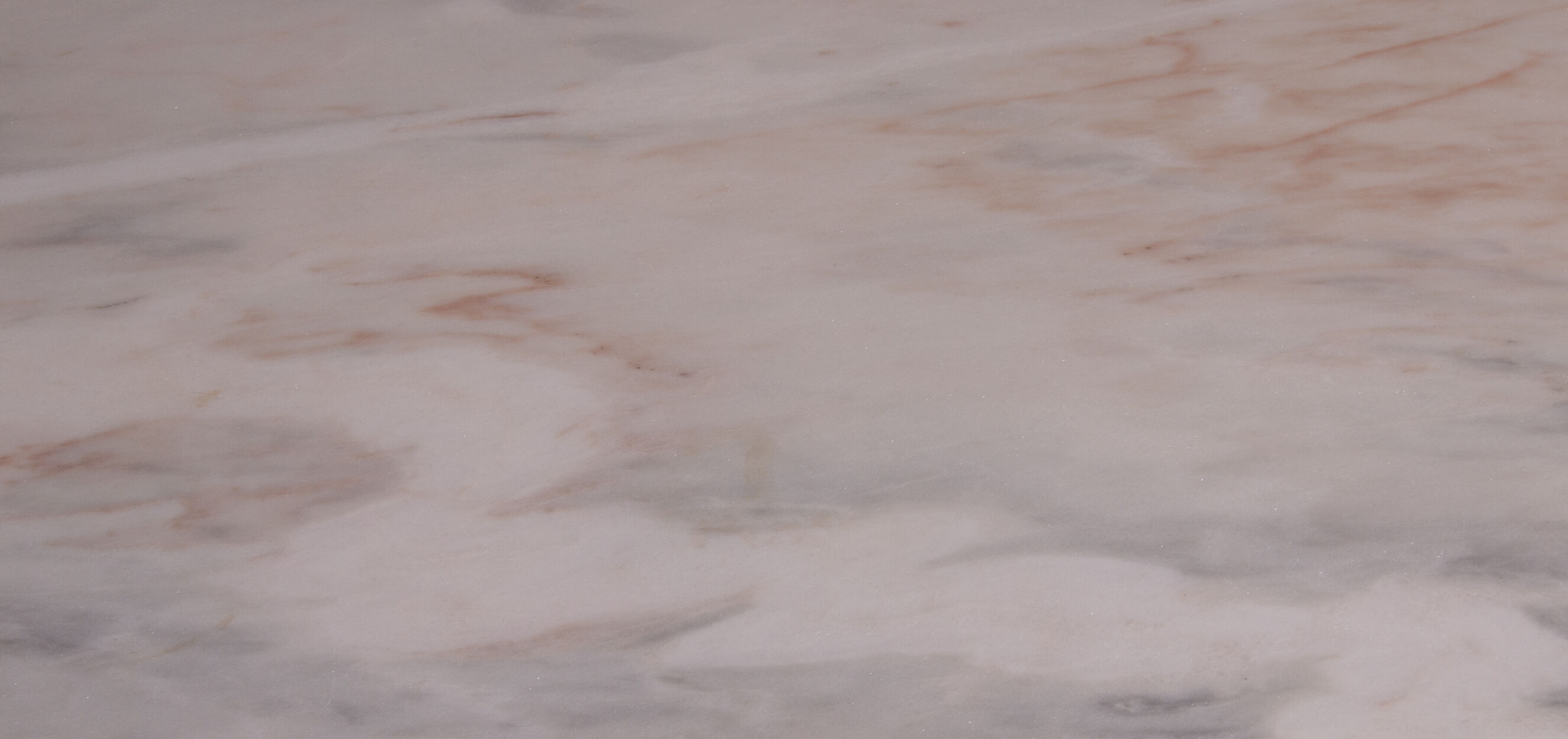 Dining table with oval Carrara marble top