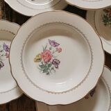 Vintage Digoin hollow plates