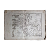 Map of the Parthian Empire from the Atlas of the History of the Emperors of 1819, 48 x 34 cm