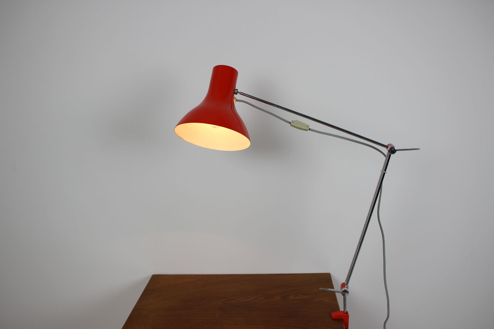 Table lamp designed by Josef Hůrka for Napako, 1960