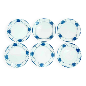 6 assiettes à dessert Digoin