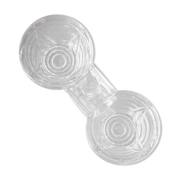Art Deco glass saleron