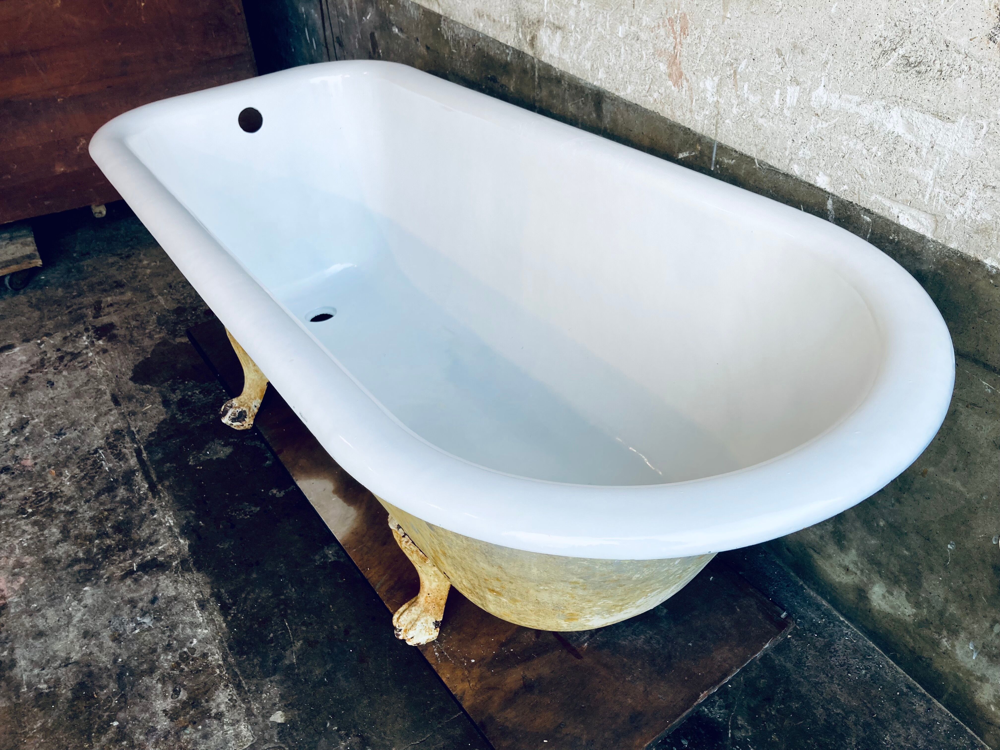 Baignoire en fonte