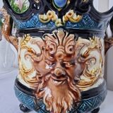 Mouzin-lecat brand onnaing flower pot from 1870 salamandre model