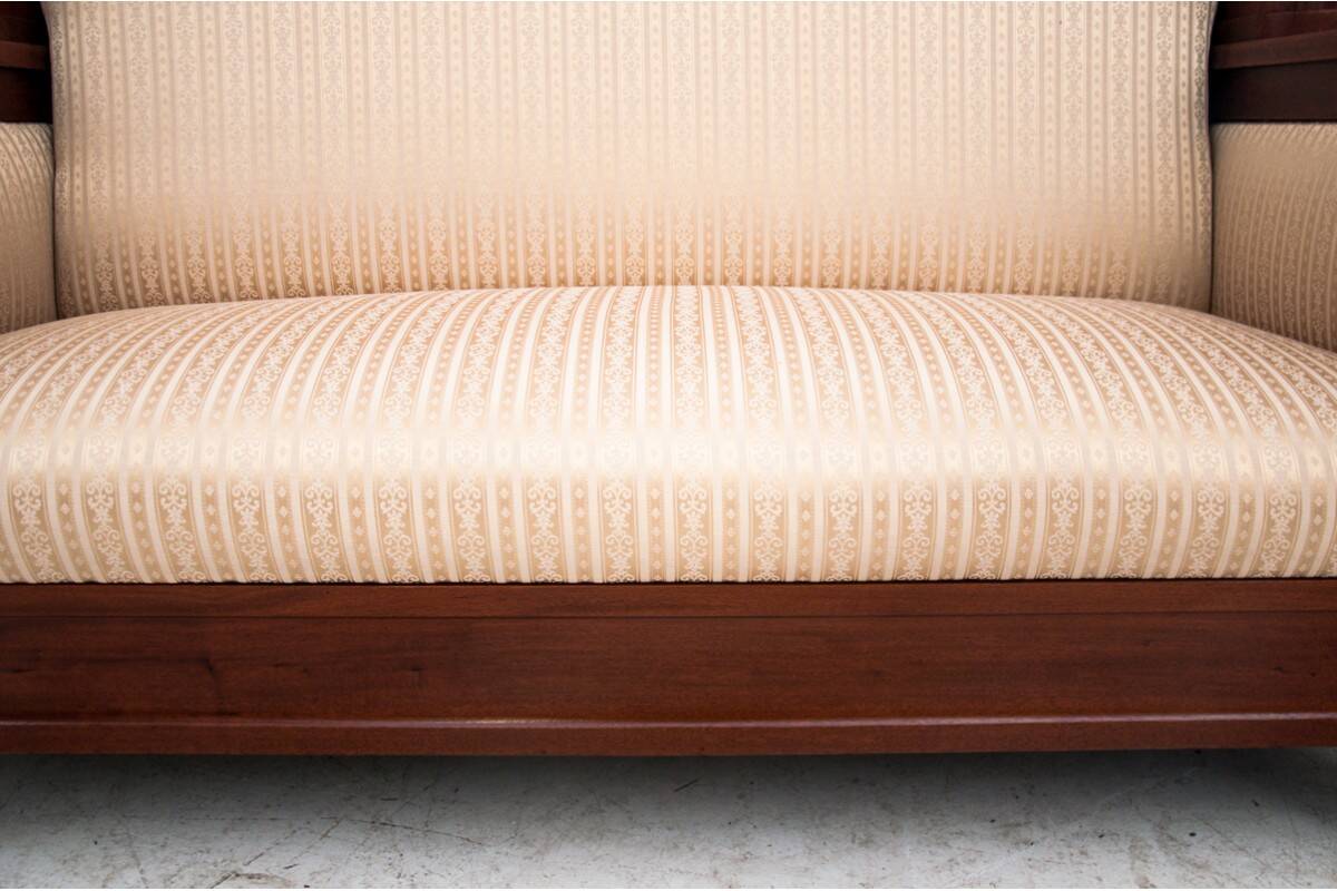 Sofa, Northern Europe, circa 1900.
