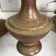 Pair of sandstone lamp