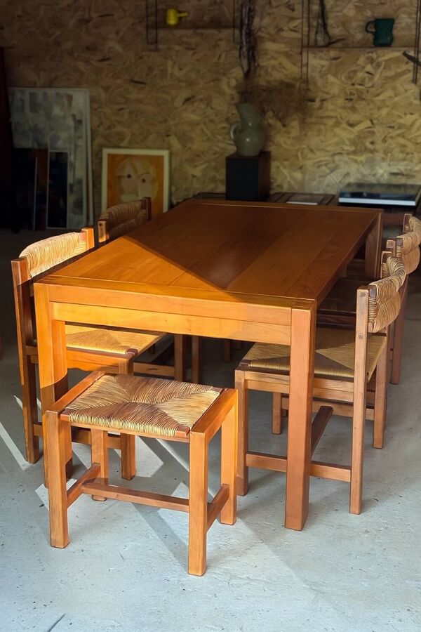 Table chaises Regain 1970