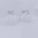 Pair of porcelain Art Deco wall lights