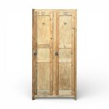 Vintage wooden wardrobe from 1940.