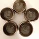 Vintage pyrite stone coffee/tea service