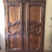 Armoire en chêne style Louis XV