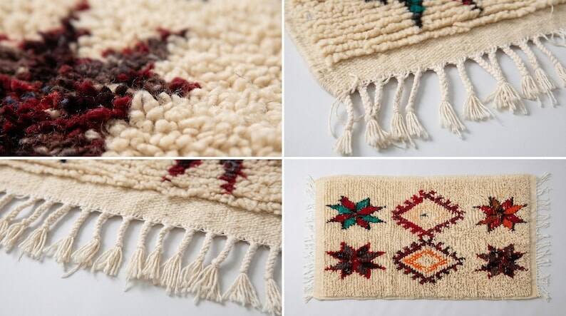 Small Moroccan Rug – 100cm x 50cm