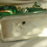 Pair of candlestick candlestick ceramic vallauris year 1950