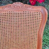 4 chairs channes Louis XV style 50s