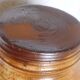 Pichet at Lys - model from Bouffioulx - Glazed stoneware brown/black 20cm