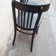 Paire de chaises bistro vintage