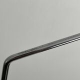 Vintage space age modernist chrome metal valet