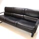 Drabert Lobbytop three-seater leather sofa by Otto Zapf, 1979