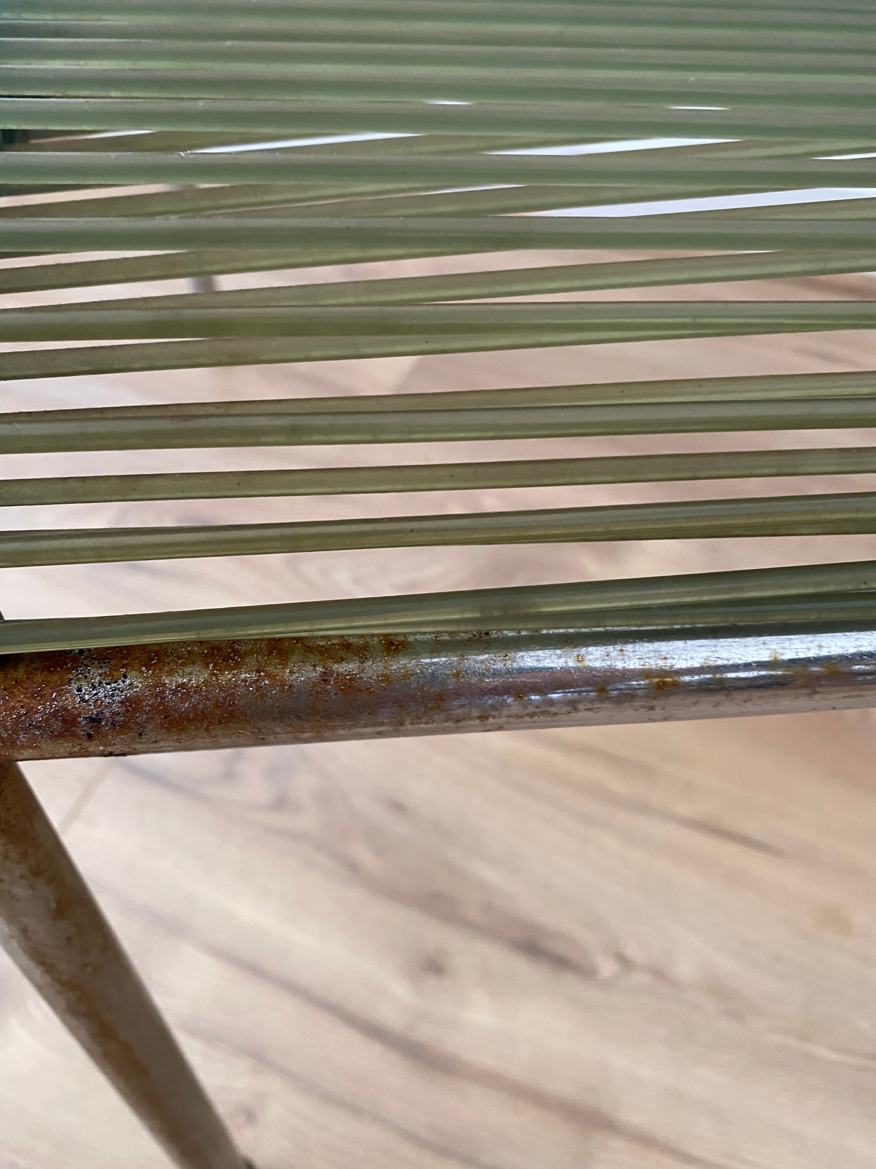 Vintage scoubidou armchair