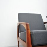 2x Model 121 Paper Knife armchairs by Kai Kristiansen for Magnus Olsen