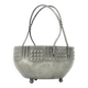 Art Deco sugar bowl, silver-plated brass, Poland, 1920s
