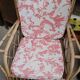 Salon de jardin vintage en rotin
