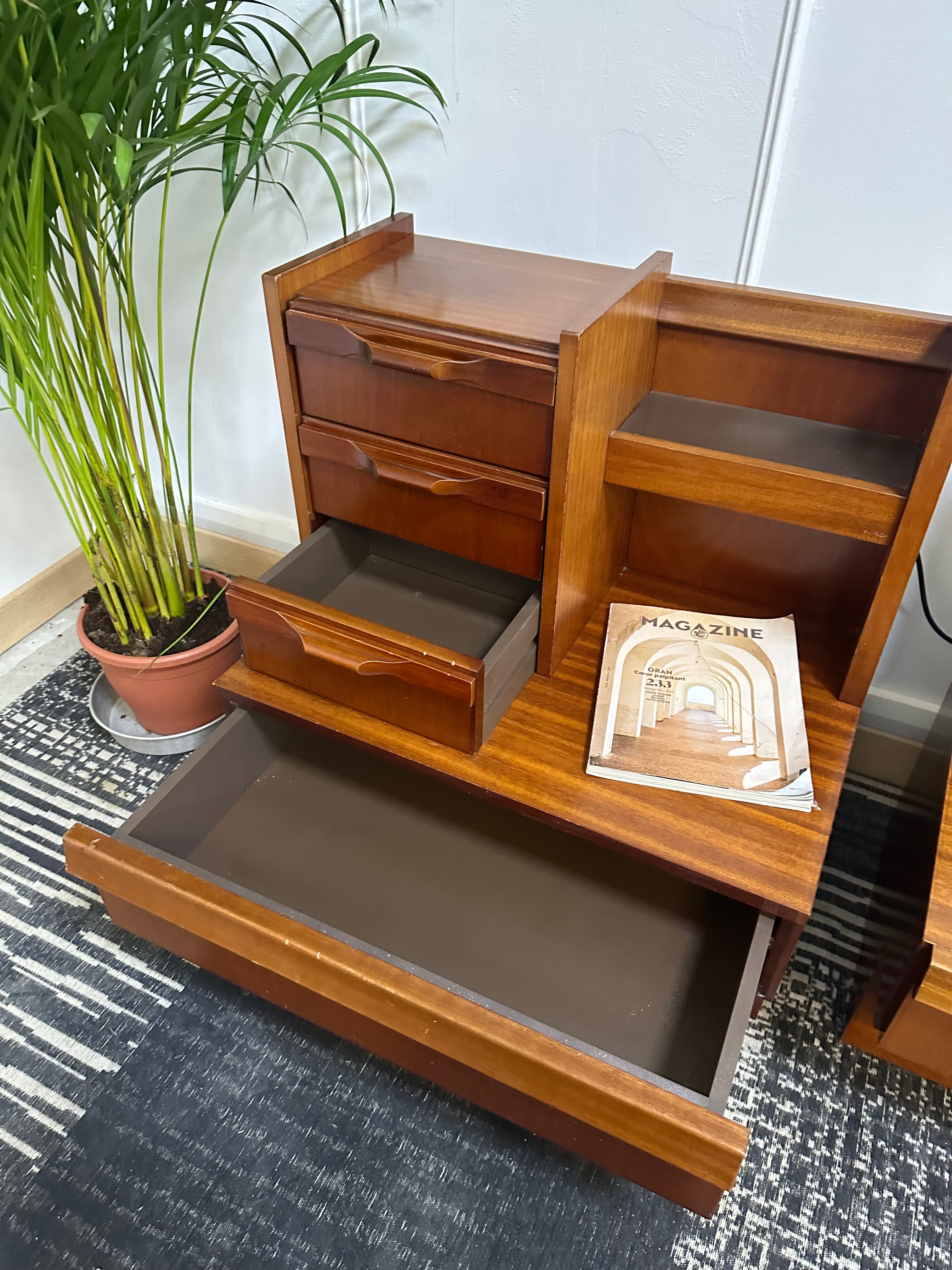 Scandinavian bedsides pair