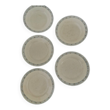 5 Longwy Plates