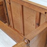 1950s, Danish design, oak wood coffee table, original condition.