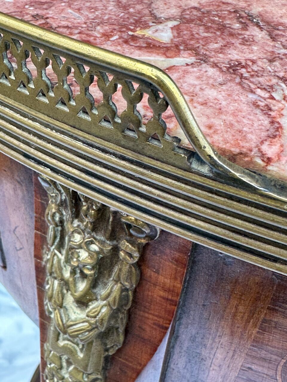 Console table called Cabaret Louis XVI style writing desk