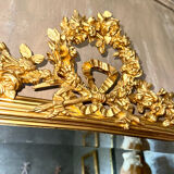 Antique gilded mirror Louis-Philippe Louis XVI