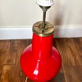 Backlit red lamp foot 1980