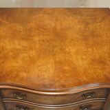Vintage Walnut Burr Commode Serpentine Bevan Funnell