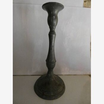 Pewter candlestick or candle holder