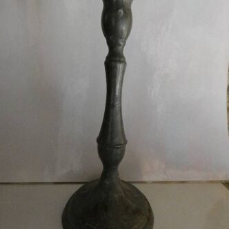 Pewter candlestick or candle holder