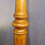 Cherry wood floor lamp from the 20th century.