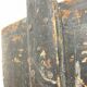 Antique wooden harvest bucket high