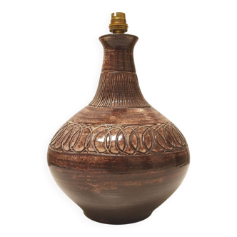 Table lamp/floor lamp, ceramic, Accolay, 1950