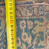 Tapis ancien turc Cesareh en soie fait main 114x176 cm