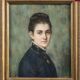 Portrait of a young woman in a medallion (Jeanne Puget, wife of Cocha)